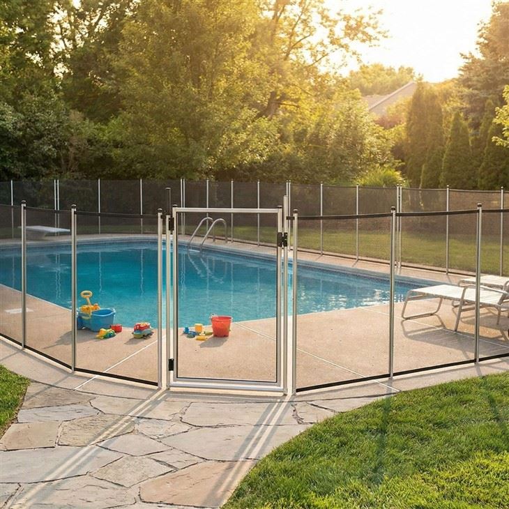 Custom Aluminum Swimming Pool Fence factory